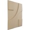 Ekena Millwork 19 5/8in. W x 19 5/8in. H Nestor EnduraWall Decorative 3D Wall Panel Covers 2.67 Sq. Ft. WP20X20NEGBE - alternate 5